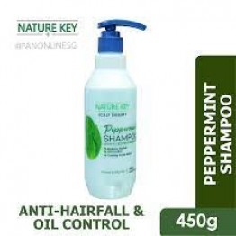 Nature Key Peppermint Shampoo 450g